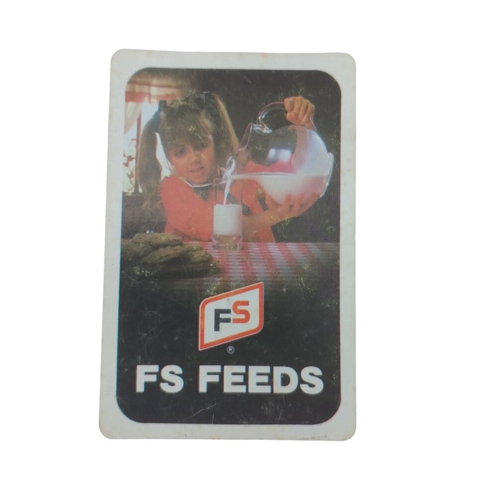 Liberty FS Feeds Deck Of Playing Cards Vintage